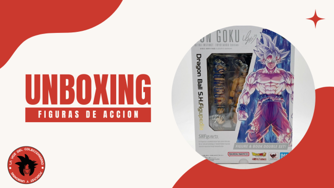Brown and White Boho Unboxing Vlog Youtube Thumbnail (1) Unboxing - Sh Figuarts Dragon Ball Super Son Goku Ultra Instinct Toyotaro - La voz del coleccionismo