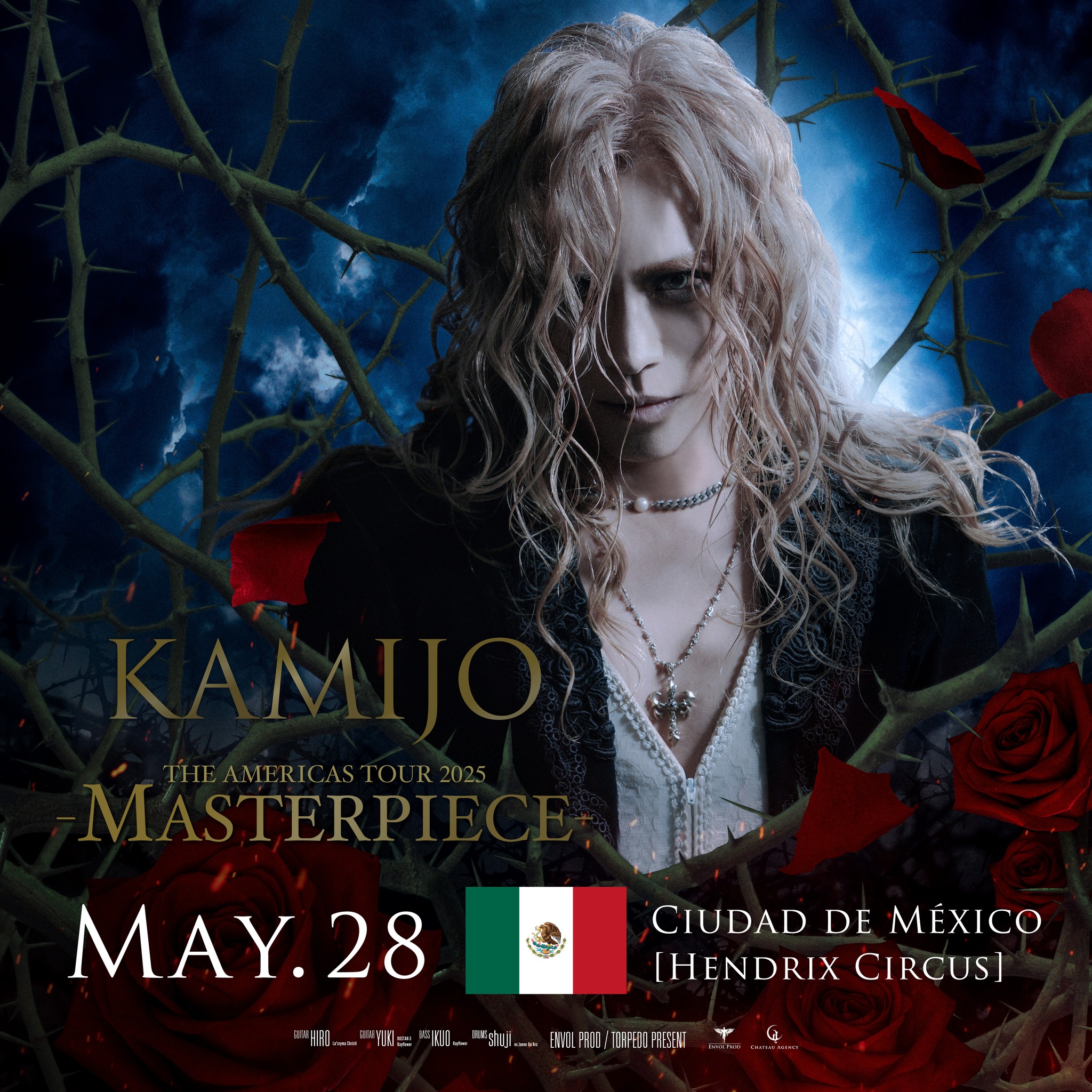 Kamijo en concierto CDMX