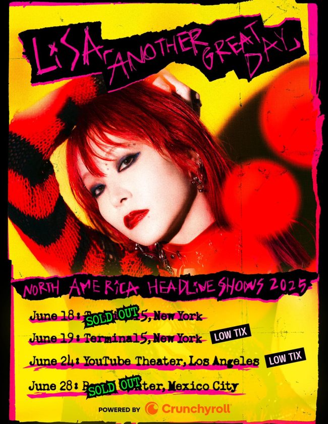 "LiSA–ANOTHER GREAT DAY North America Headline Shows 2025"