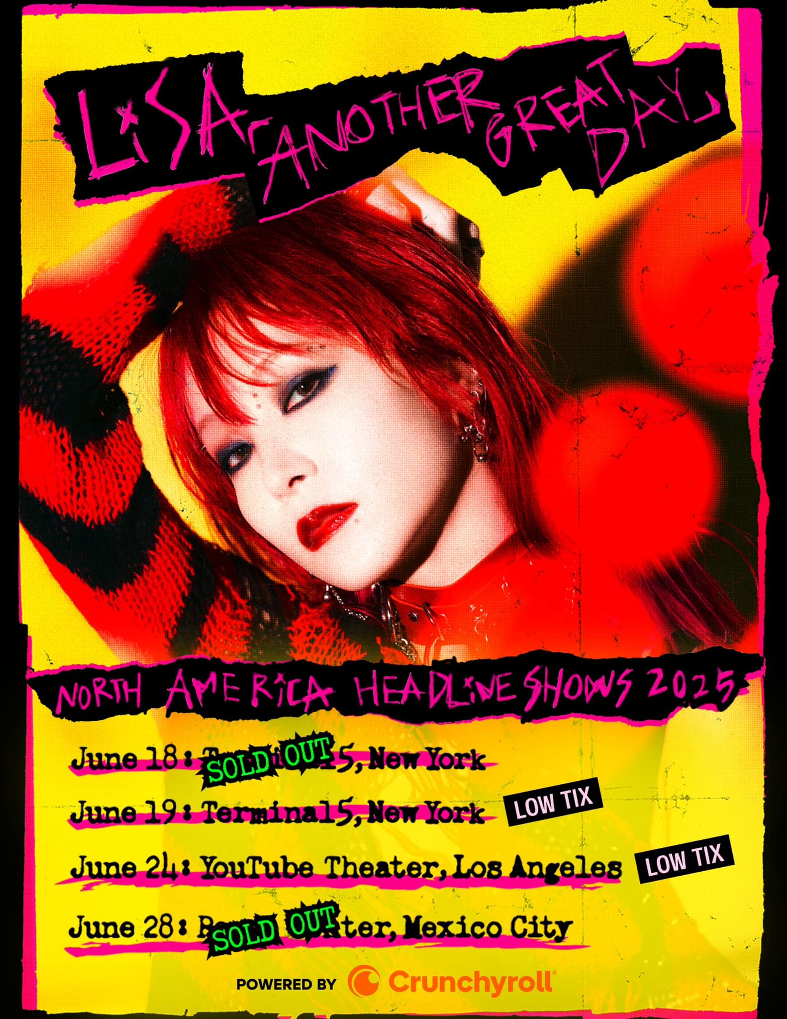 "LiSA–ANOTHER GREAT DAY North America Headline Shows 2025"