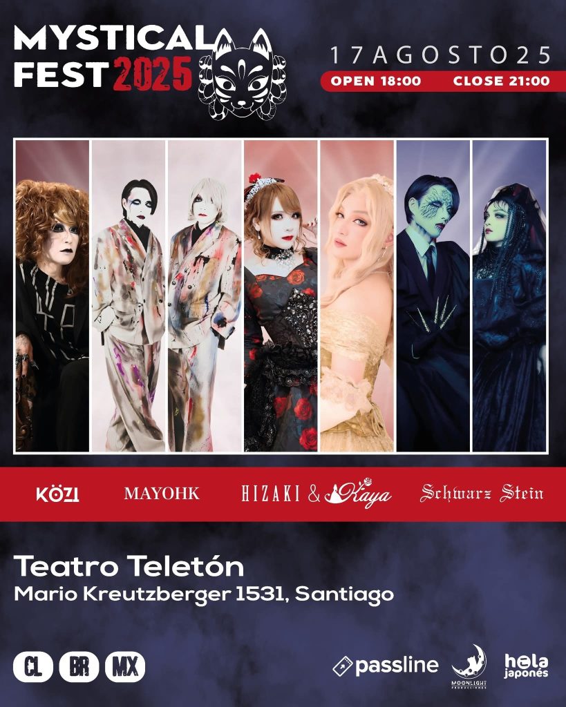 Mystical Fest 2025 – Festival Visual Kei en Chile