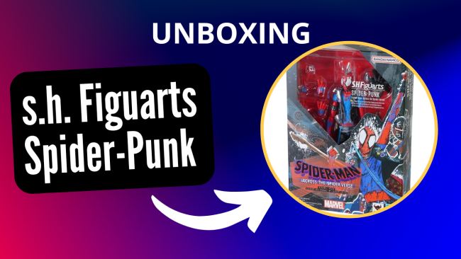 Unboxing Spider-Punk s.h. Figuarts Unboxing Spider-Punk s.h. Figuarts