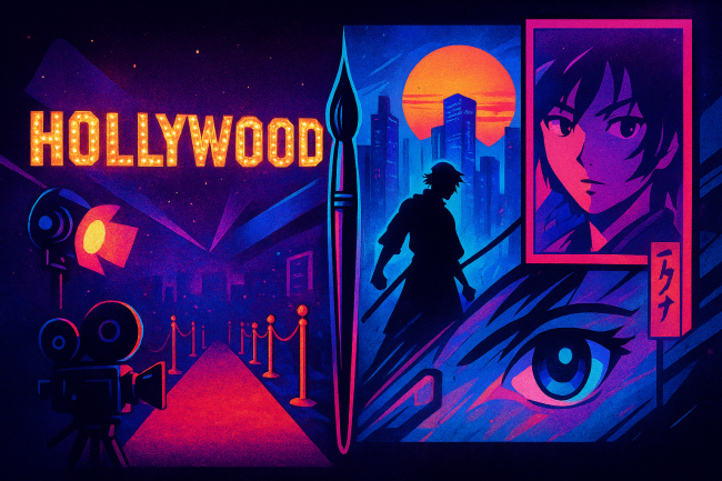 Collage abstracto qu