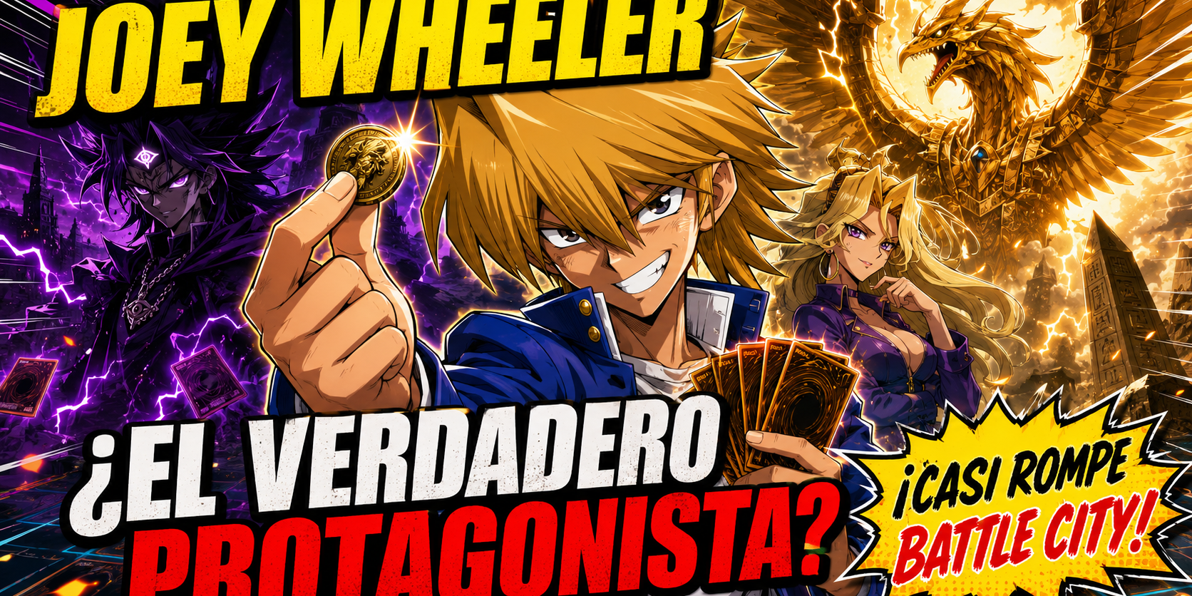 Joey Wheeler era el verdadero protagonista de Yu-Gi-Oh!