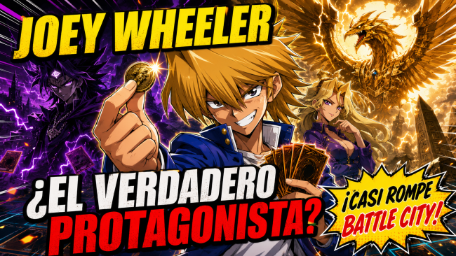 Joey Wheeler era el verdadero protagonista de Yu-Gi-Oh!