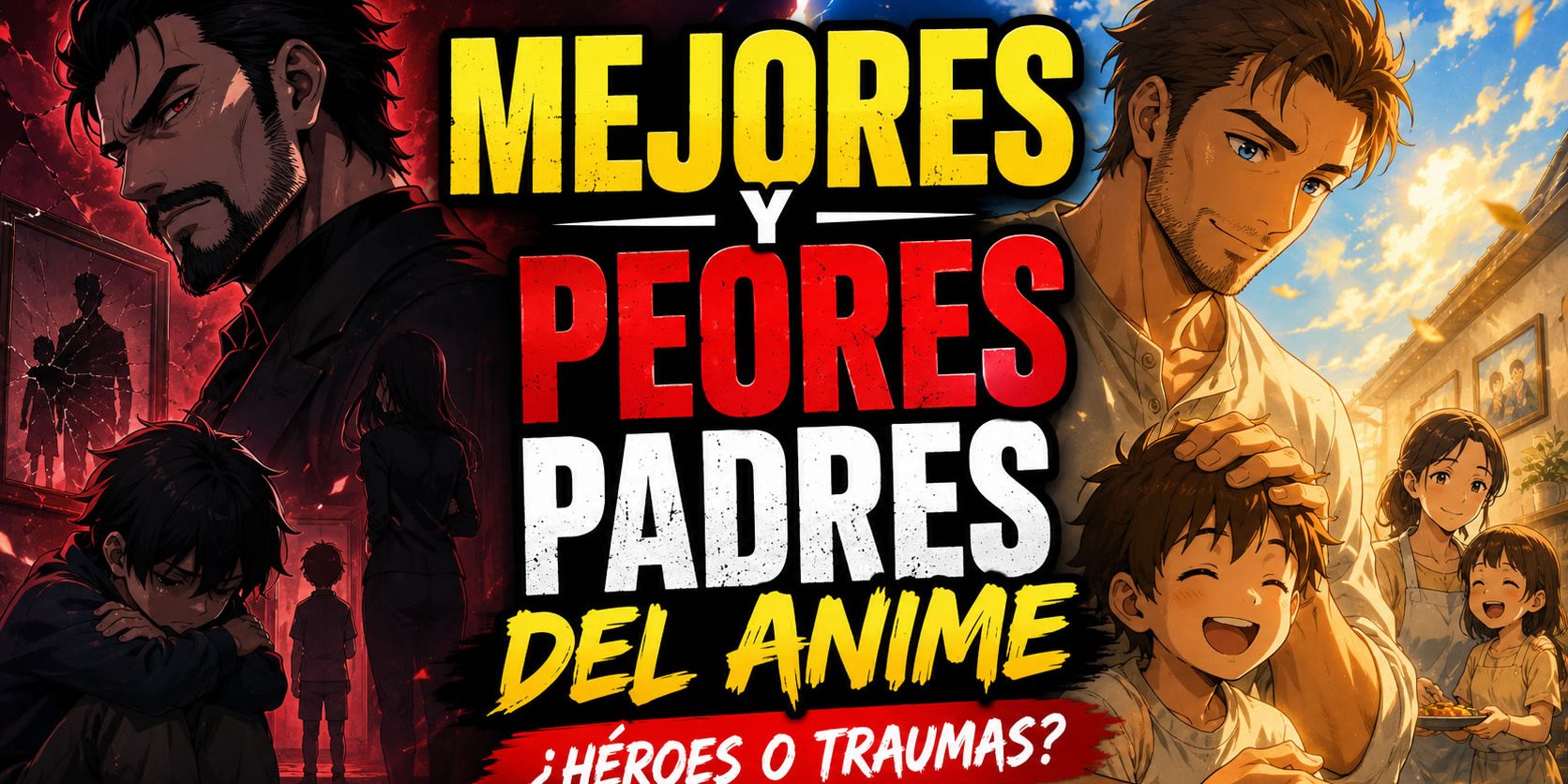 Los mejores y peores padres del anime entre traumas, sacrificios y figuras que sí merecen festejo