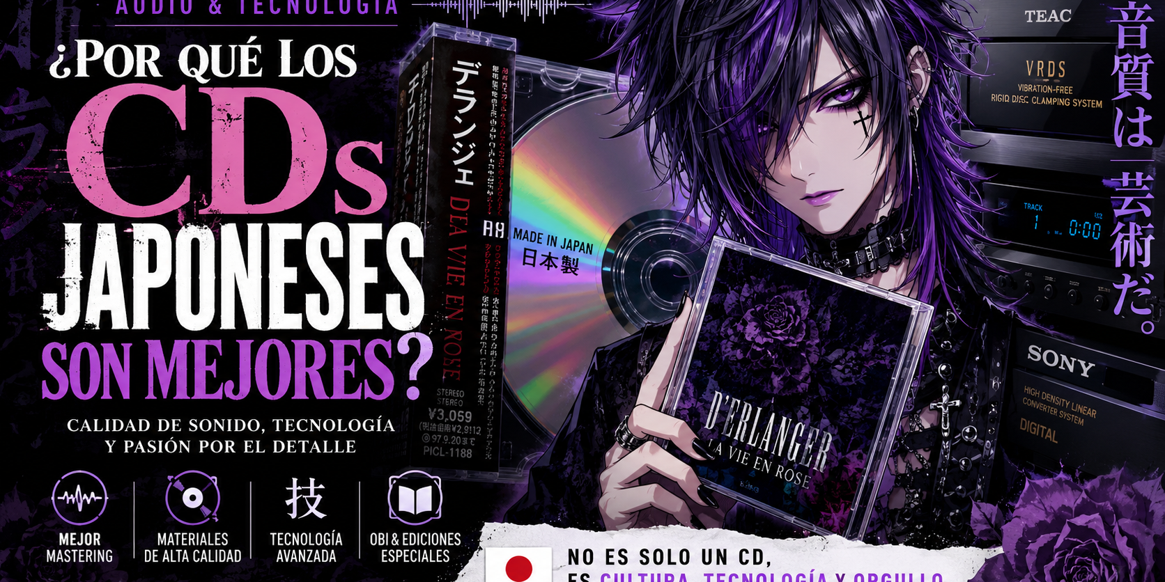 ¿Por qué los CDs japoneses son mejores Calidad de audio, coleccionismo y tecnología