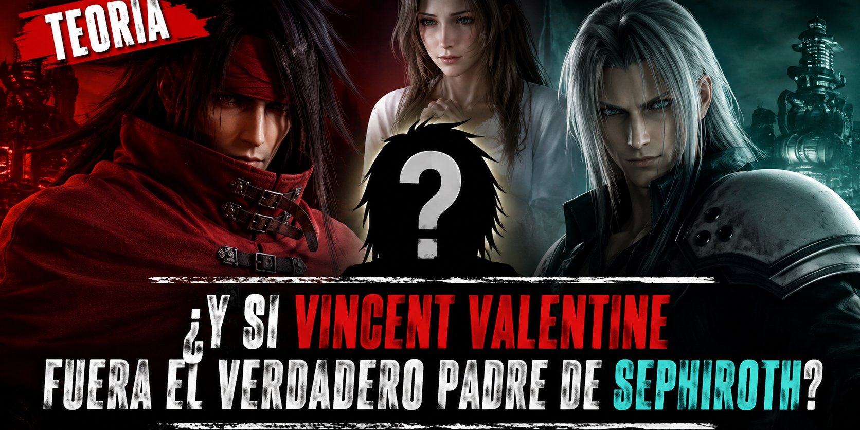 Vincent Valentine verdadero padre de Sephiroth