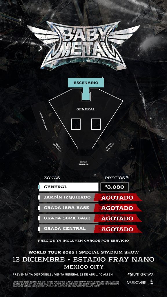 babymetal en mexico